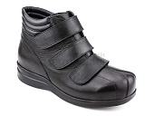 Ботинки женские чёрный, Б0132-К/Ш — интернет-магазин «Линия жизни»