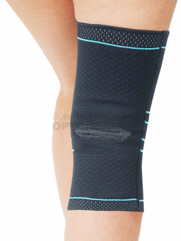 Бандаж на коленный сустав неразъемный с пателлярным кольцом, S, КС-604 — ТВК Орто ник