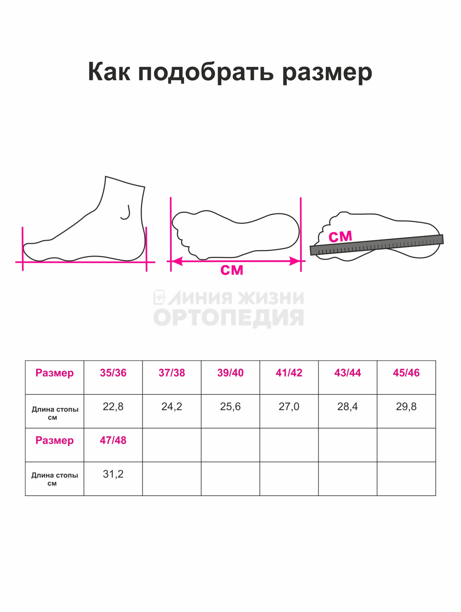 orto-sport, Стельки ортопедические, р. 37-38