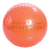 М-175 , Мяч для занятий лечебной физкультурой массажный АВС с насосом 75см цв.оранжевый,