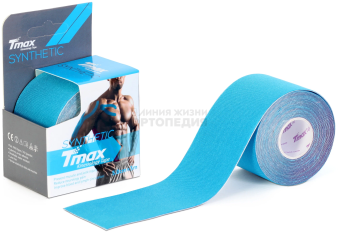 Тейп спортивный Tmax Rayon Base Tape 5cm*5m ( 96% Вискоза, 4% Спандекс) (Голубой; 10702070/210322/3102688/1, КОРЕЯ, РЕСПУБЛИКА)