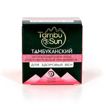 Товар — пластик 50мл.(07-05-01), Крем оздоровительный "TambuSun" Для здоровья вен