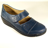 Туфли женские синие, 315-04